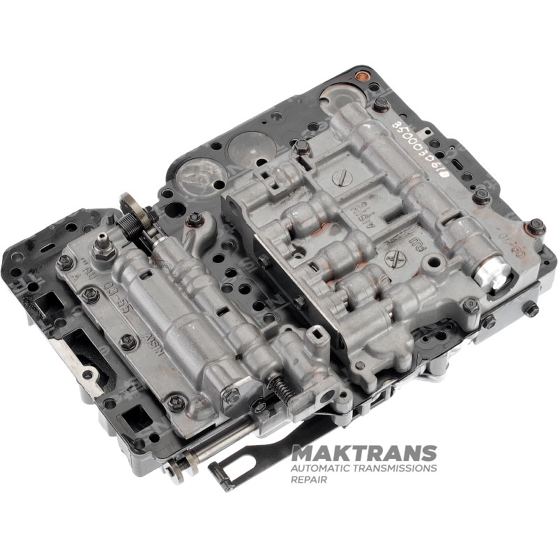 Zespół bloku zaworów z elektromagnesami AW 03-55 3542035070 3544030051 3544030050 - zdemontowany ze skrzyni biegów o oznaczeniu 35000-3D610