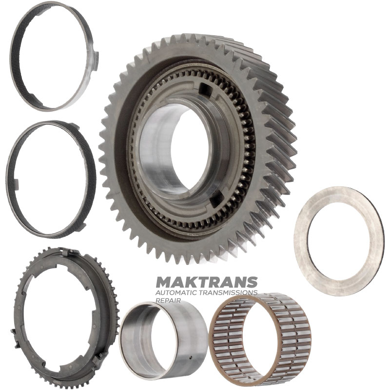 Koło zębate biegu wstecznego DQ500 0BT 0BH DSG 7 0BH311215 — (53 zęby, średnica zewnętrzna 141,50 mm, szerokość 23 mm)
