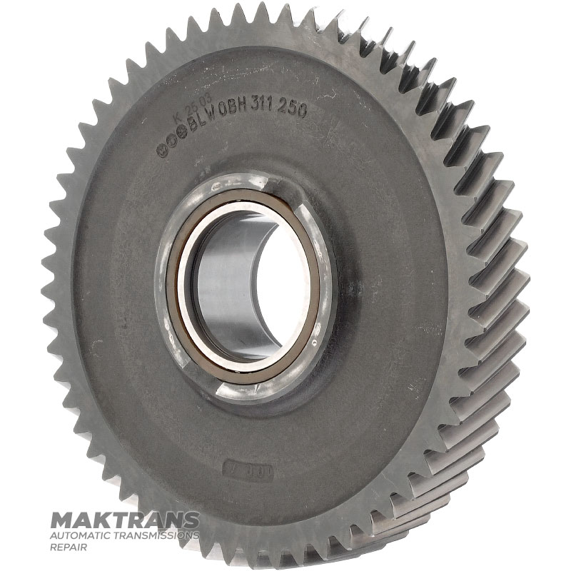 1. bieg DQ500 0BT 0BH DSG 7 0BH311250 — (57 zębów, średnica zewnętrzna 160,75 mm, szerokość 22 mm)