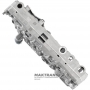 Blok zaworów z elektrozaworami (regenerowany) ZF 9HP48 (JEEP COMPASS (2017-2018) 2.4L 4WD) 1094127344 — płytka oddzielająca A136 / B136, 9 elektrozaworów (do samochodów bez systemu START-STOP)