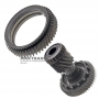 Zestaw kół zębatych mechanizmu różnicowego TOYOTA UA80E / UA80F - zębatka zacisku centralnego (52 zęby, średnica zewnętrzna 143,15 mm), wał pośredni (16 zębów (Ř zewnętrzna 70,60 mm) / 49 zębów (Ř zewnętrzna 136,75 mm)