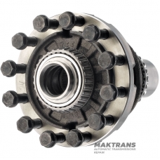 Mechanizm różnicowy (bez przekładni zębatej śrubowej) 4WD TOYOTA \ LEXUS UA81E UA81F 4130078030 - (wysokość całkowita 221 mm, 44 wypusty, 12 śrub łożyskowych)