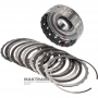 Kosz K2 Clutch AS68RC, AS69RC DODGE RAM 4500/ 5500 68269653AB - 6 tarcz ciernych (całkowita grubość zestawu 33,70 mm)
