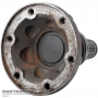 Kołnierz mechanizmu różnicowego VAG 01M, 01N, 01P 020498085G - wysokość 117 mm, 33 szczeliny (Ř zewnętrzna 26,95 mm), 6 otworów montażowych (42,50 mm pomiędzy środkami otworów montażowych)