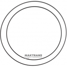 Komplet kół gumowych i teflonowych Hyundai / KIA CVT C0GF1 - 2 pierścienie teflonowe, 2 pierścienie gumowe