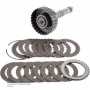Kosz K3 Clutch VAG 01M, 01N, 01P 01M323921EX - 14 tarcz ciernych jednostronnych (całkowita grubość kompletu 22,60 mm)