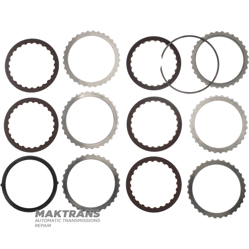 Kosz K2 Clutch VAG 01M, 01N, 01P 095323106AX, 095323106X - 5 tarcz ciernych (całkowita grubość kompletu 23,15 mm)