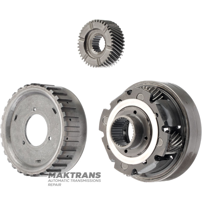 Tylna przekładnia planetarna JATCO JR405E 8973309520, 8973309560, 8973309530 - 4 zębniki (17 zębów), koło słoneczne 42 zęby (zewnętrzna Ø 59,30 mm)