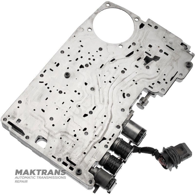 Blok zaworów komplet z elektrozaworami FORD 5R55E, 5R55N, 5R55W, 5R55S - 96GT-AGR, 9L5Z-7A100-CRM (6 elektromagnesów)