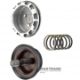 Tłoczek taśmy hamulcowej Overdrive / Hamulec pośredni FORD A4LD 4R44E, 4R55E - 97GT-7E221-A2A (zewnętrzna średnica tłoka 64,80 mm x 48,80 mm, oznaczenie pokrywy BB)