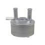 Wymiennik ciepła olejowy AW TF-60SN 09G 03-up 09G409061, 001409360A - 9 warstw, wysokość 63 mm, wysokość całkowita (z rurkami) 101 mm (zdjęty z nowych skrzyń biegów)