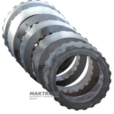 Komplet tarcz stalowych i ciernych C Clutch ZF 6HP19 1071275005, 1071375006 - 4 tarcze cierne