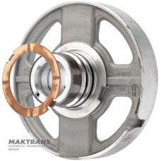 Zacisk centralny FORD A4LD, 4R44E, 4R55E, 5R55E, 5R55N, 5R55S, 5R55W 89GT-7L328-AA - z pierścieniami teflonowymi i podkładką ślizgową, bez czujnika prędkości