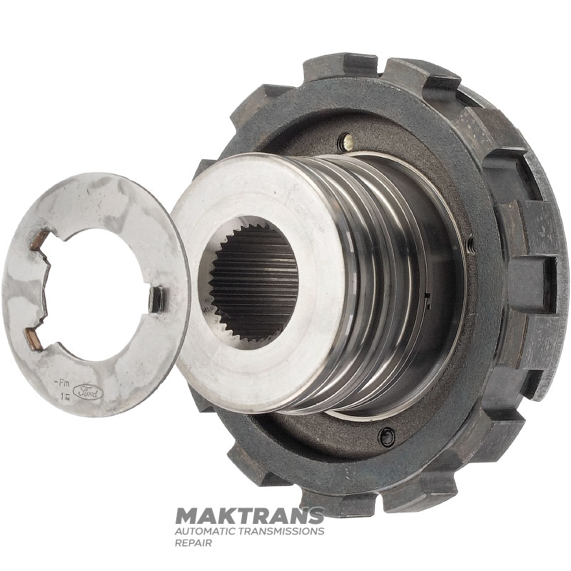 Piasta mechanizmu postojowego / bębna taśmy hamulca tylnego FORD / MAZDA A4LD, A4LD-E - 87GT-7D220-AA, 84GT-7A300-AA