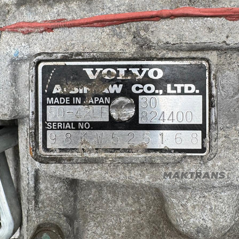 Automatyczna skrzynia biegów (montaż) FWD Aisin Warner AW50-42LE 30824400 – VOLVO S40 2.0T