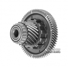 Wał pośredni mechanizmu różnicowego ZF 4HP20 - koło napędowe 20 zębów (Ř zew. 70 mm), koło napędzane 68 zębów (Ř zew. 152,30 mm)