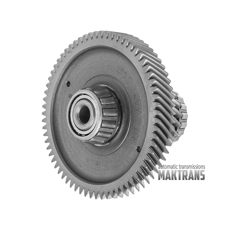 Wał pośredni mechanizmu różnicowego ZF 4HP20 - koło napędowe 20 zębów (Ř zew. 70 mm), koło napędzane 68 zębów (Ř zew. 152,30 mm)