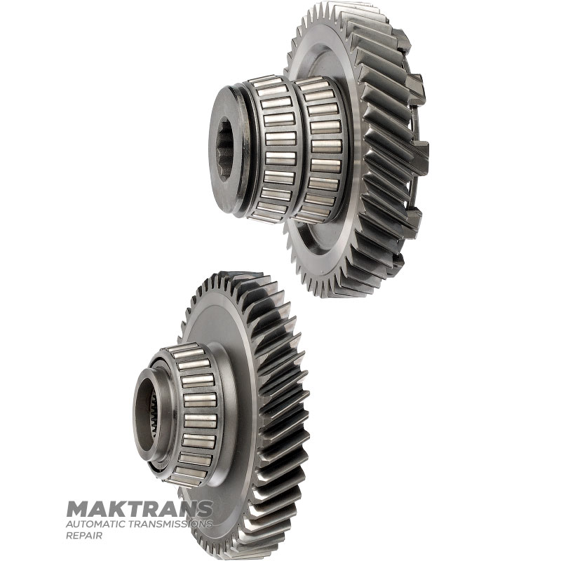 Komplet kół zębatych mechanizmu różnicowego śrubowego VAG 01M, 01N, 01P - 44 zęby (Ř zew. 118,70 mm), 45 zębów (Ř zew. 124,70 mm), bez koła koronowego (koło koronowe zdejmowane)