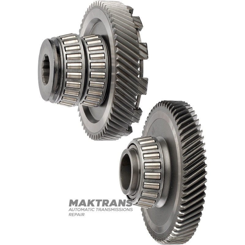 Komplet kół zębatych mechanizmu różnicowego śrubowego VAG 01M, 01N, 01P - 61 zębów (Ř zew. 119,55 mm), 63 zębów (Ř zew. 119,20 mm), bez koła koronowego (koło koronowe zdejmowane)