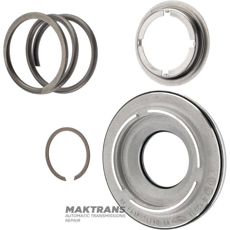 Tłok ze sprężyną powrotną FORWARD sprzęgła FORD 4R70W, 4R75E, 4R75W (AOD, AODE, AODE-W) - XL3Z-7A262-AA, F3AZ-7A480-A,