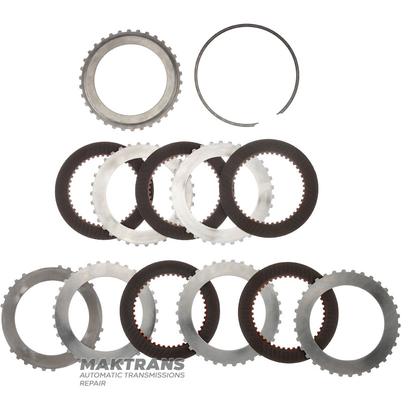 Wał wejściowy / bęben Sprzęgło Przednie (wzmocnione) FORD 4R70W, 4R75E, 4R75W (AOD, AODE, AODE-W) 6L3Z-7F207-A - (całkowita wysokość 322 mm, 5 tarcz ciernych)