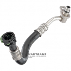 Przewód doprowadzający olej do wymiennika ciepła AUDI ZF 8HP65A - 8W0317817D, 8W0317817A (średnica metalowej złączki 16,30 mm)