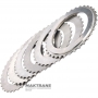 Komplet felg stalowych (z odrestaurowanym shagreenem) FORWARD Clutch FORD 4R75E, 4R75W, 4R70E, 4R70W (AODE) - całkowita grubość kompletu 11,90 mm (14,70 mm)