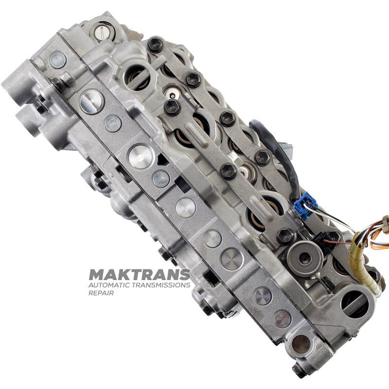 Regenerowany zespół zaworów z elektrozaworami TOYOTA / LEXUS UA80E, UA80F 3541048080, 354100E010 - (do aut bez systemu Start/Stop, oznaczenia na karoserii 89090, płytka oddzielająca A0)