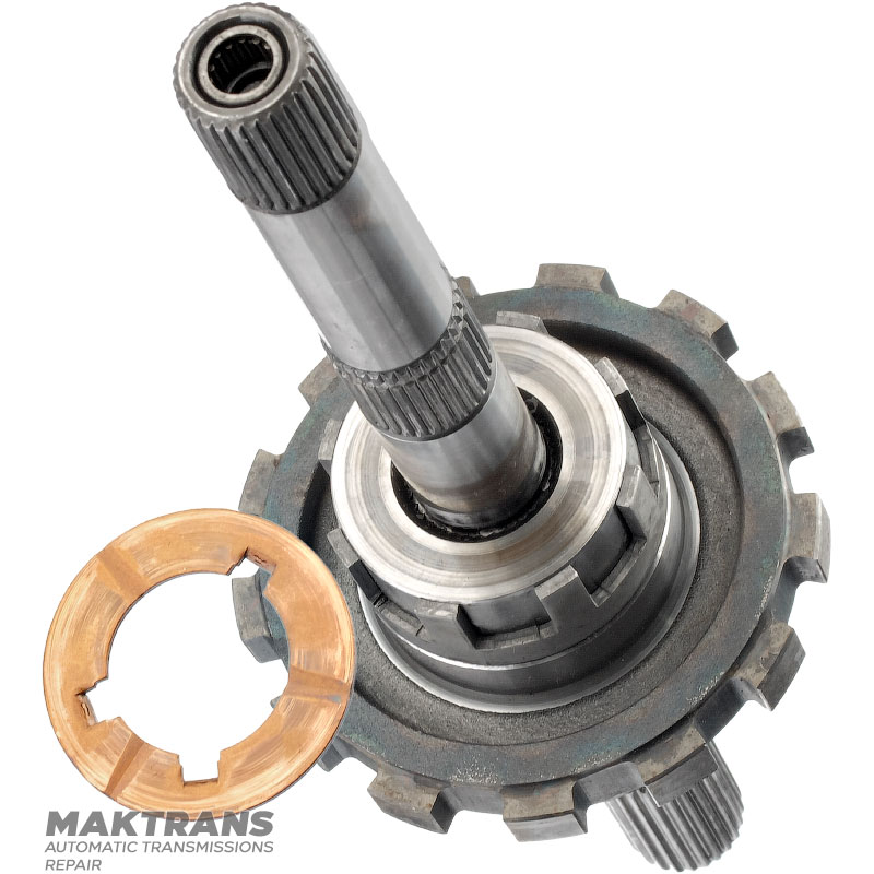 Wał wyjściowy FORD A4LD, 5R55E - F77Z-7M167-AA, FOTZ-7060-D, (długość wału 353 mm, 25 wypustów, długość wielowypustów 57 mm)