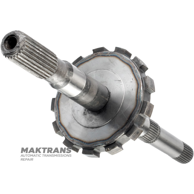 Wał wyjściowy FORD A4LD, 5R55E - F77Z-7M167-AA, FOTZ-7060-D, (długość wału 353 mm, 25 wypustów, długość wielowypustów 57 mm)