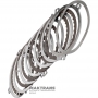 Zestaw tarcz B2 Brake 01M, 01N, 01P, 096, 097, 098, 099, AR4, AD4, AD8 - 6 tarcz ciernych, (całkowita grubość zestawu 26,55 mm)