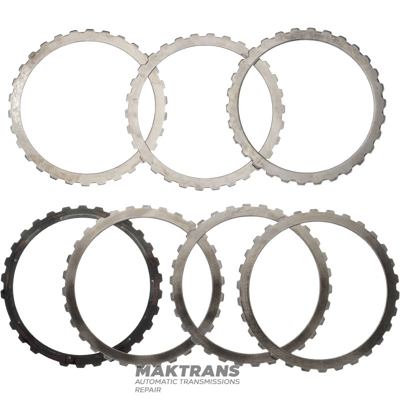 Komplet felg stalowych D Clutch FORD 6R60, 6R75, 6R80 - 5 felg stalowych, (całkowita grubość kompletu 14,45 mm)