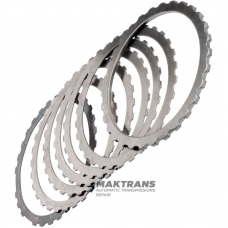 Komplet felg stalowych D Clutch FORD 6R60, 6R75, 6R80 - 5 felg stalowych, (całkowita grubość kompletu 14,45 mm)