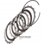 Komplet tarcz stalowych i ciernych do konwertera hydraulicznego AS69RC R8085951AA, 68085951AA — DODGE RAM 4500/ 5500