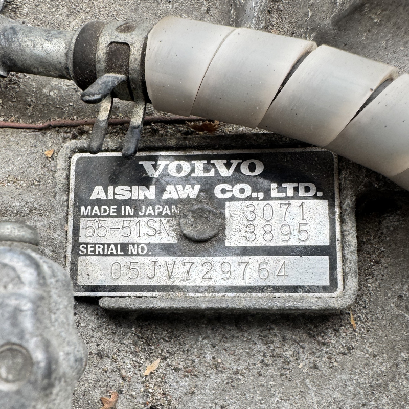Zespół automatycznej skrzyni biegów (z przetwornikiem momentu obrotowego 43A240) AW55-51SN 2WD — 30713895 (Volvo V50 2.4L), z jednostką elektroniczną 30735596
