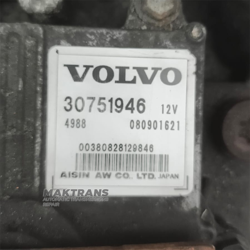 Automatyczna skrzynia biegów kompletna z konwerterem momentu obrotowego TF-80SC (AF40) 2WD — 31256205 (Volvo V70 3, 2.4L)