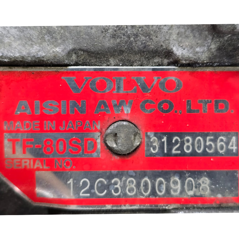 Zespół automatycznej skrzyni biegów z przetwornikiem momentu obrotowego TF-80SD, 2WD — 31280564