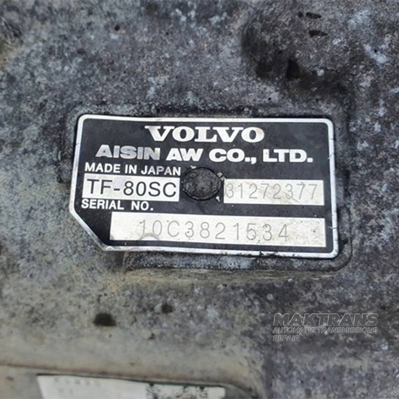 Automatyczna skrzynia biegów kompletna z konwerterem momentu obrotowego TF-80SC (AF40) 2WD — 31272377