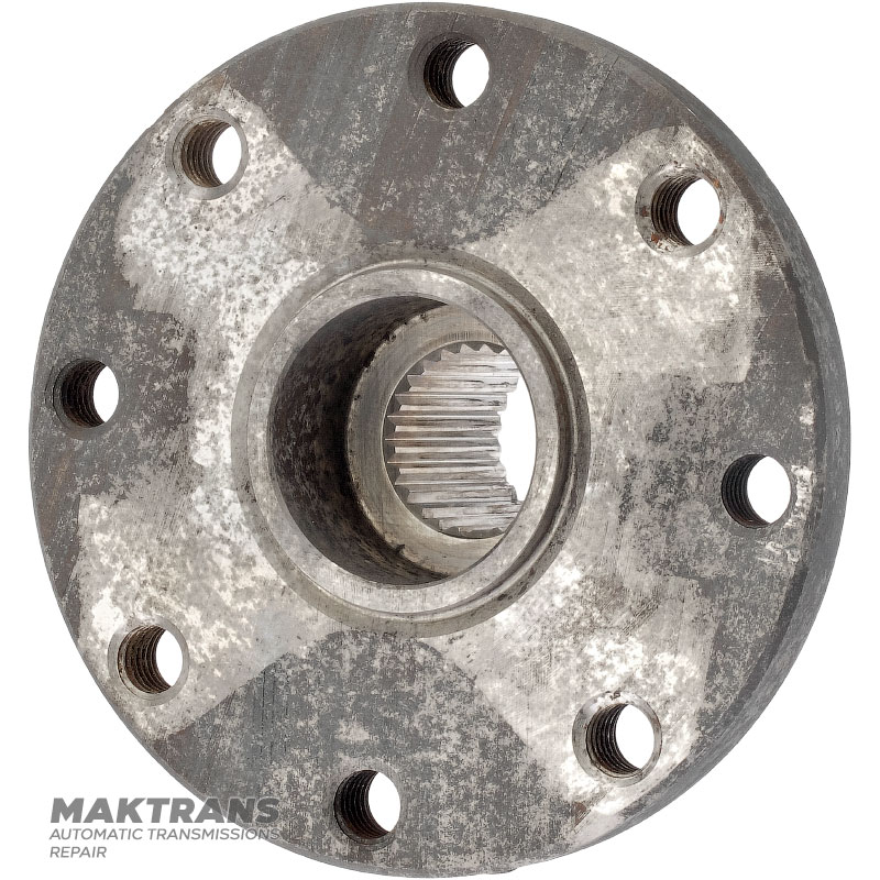 Kołnierz tylny FORD 5R55N, 5R55S, 5R55W - 6 otworów montażowych (rozstaw osi 42 mm), 26 rowków