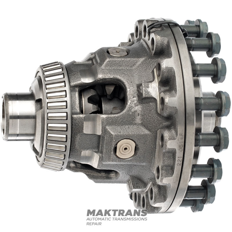 Mechanizm różnicowy 2WD Aisin Warner TF-62SN, VAG 09M — (bez koła zębatego śrubowego, zewnętrzna Ø obudowy 161,95 mm, 4 satelity)