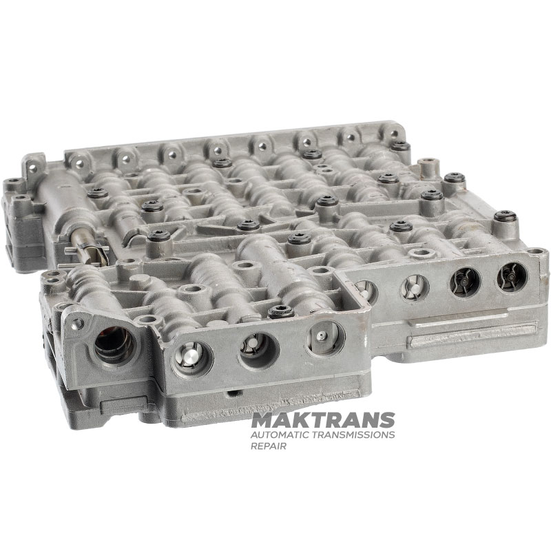 Korpus zaworu (bez elektromagnesów) ZF 8HP, płyta rozdzielająca AB 065 (1068327224), E-Shift — używany, nieodnawiany