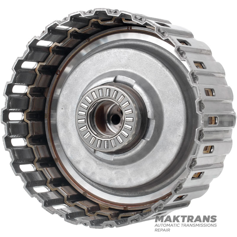 Wał wejściowy, bęben C4-C1 Sprzęgło TOYOTA A760 E/F — Sprzęgło C4 — 3 tarcze cierne (całkowita grubość zestawu 13,70 mm), Sprzęgło C1 — 5 tarcz ciernych (całkowita grubość zestawu 21,70 mm)