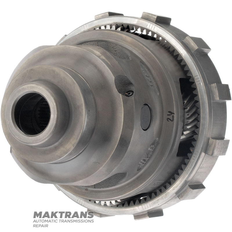 Mechanizm różnicowy 2WD FORD 8F35 JM5P-7F465-MB — 4 satelity (24 zęby, średnica zewnętrzna 38,20 mm), koło słoneczne 41 zębów (średnica zewnętrzna 59,60 mm), koło pierścieniowe 89 zębów