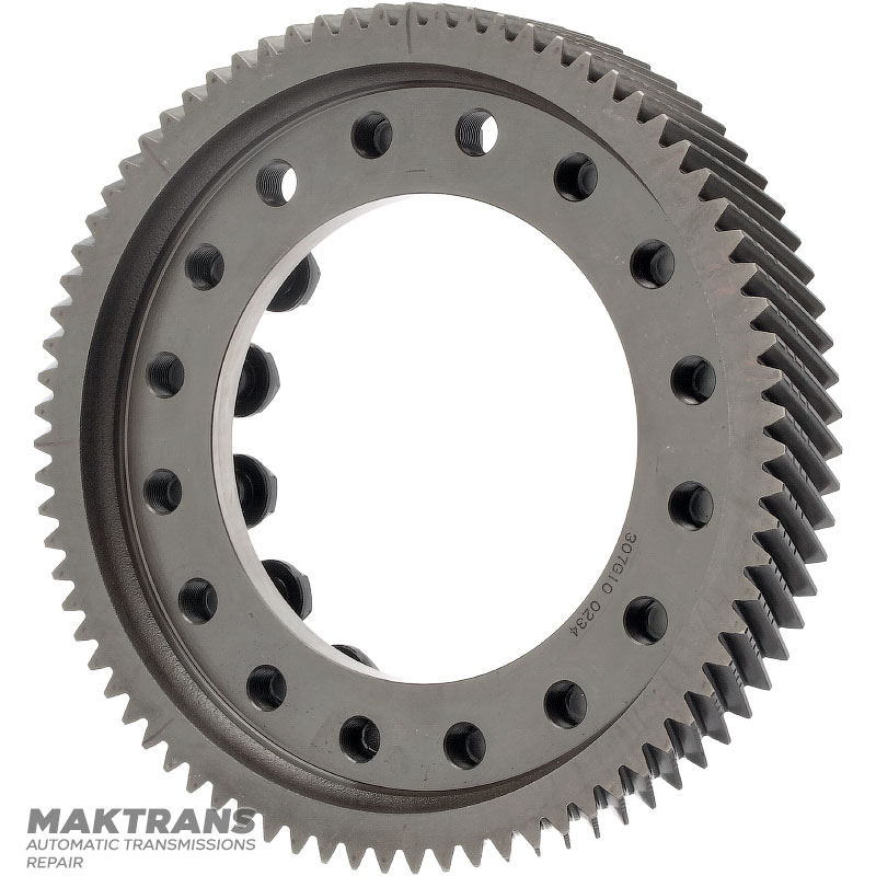 Mechanizm różnicowy ślimakowy TOYOTA, LEXUS U140 E/F, U150 E/F — 77 zębów (Ø zewn. 218,50 mm, 3 wycięcia)