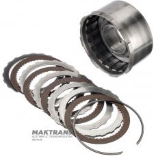 Sprzęgło bębnowe DIRECT FORD A4LD, 4R44E, 4R55E, 5R55E, 5R55N, 5R55S, 5R55W, 97GT-7D047-A1E - 4 tarcze cierne (całkowita grubość zestawu 20,55 mm)