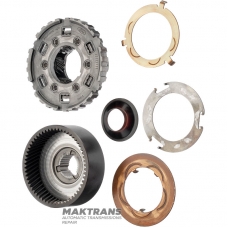 Tylna przekładnia planetarna FORD A4LD, 4R44E, 4R55E, 5R55E, 5R55N, 5R55S, 5R55W, P90GT-7D007-ACR — 6 satelitów (15 zębów na satelitach, średnica zewnętrzna 24,50 mm), koło pierścieniowe 57 zębów (średnica zewnętrzna 93,95 mm)