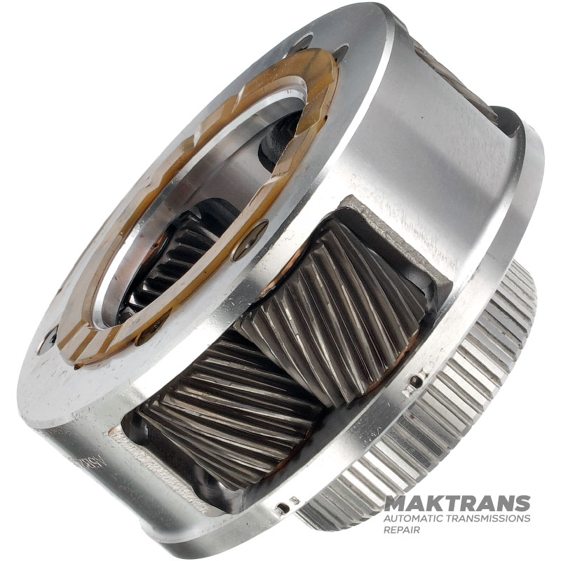 Przednia przekładnia planetarna TOYOTA A750 E/F, A760 E/F 350490C010 3572060070 3574360050 — 3 satelity, wewnętrzne (22 zęby) / 3 satelity, zewnętrzne (21 zębów), 91 zębów na kole pierścieniowym