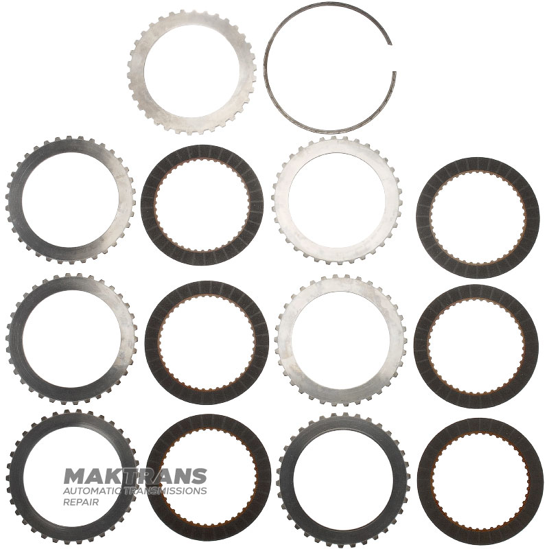 Nakrętki kół DIRECT Clutch 6-pinowe i 6-pinowe FORD AOD, AODE, AODE-W, 4R70W, 4R75E, 4R75W — F6AZ-7B442-AA, F8AZ-7B164-BA, nakrętki kół 6-pinowe, (grubość nakrętek kół 27,55 mm)