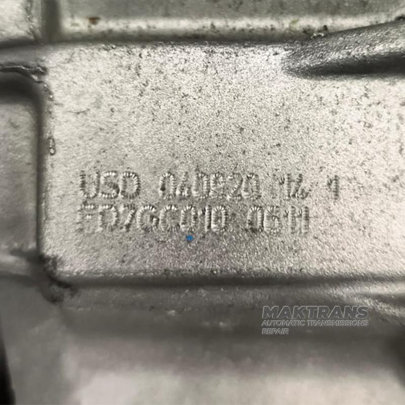 Zestaw automatycznej skrzyni biegów VAG 0GC DQ381, 2WD — indeks skrzyni biegów USD, (0GC300046QX, 0GC300046Q)