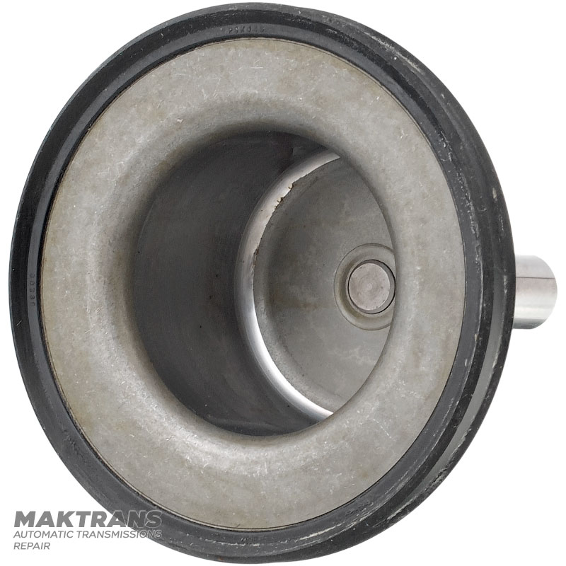 Tłok gumowy Low / Reverse 5R55E, 5R55N, 5R55W, 5R55S 4L2Z-7D189-AA, 1L2Z-7D189-AA — średnica zewnętrzna 76,60 mm, wysokość 86,40 mm, średnica zewnętrzna 12 mm